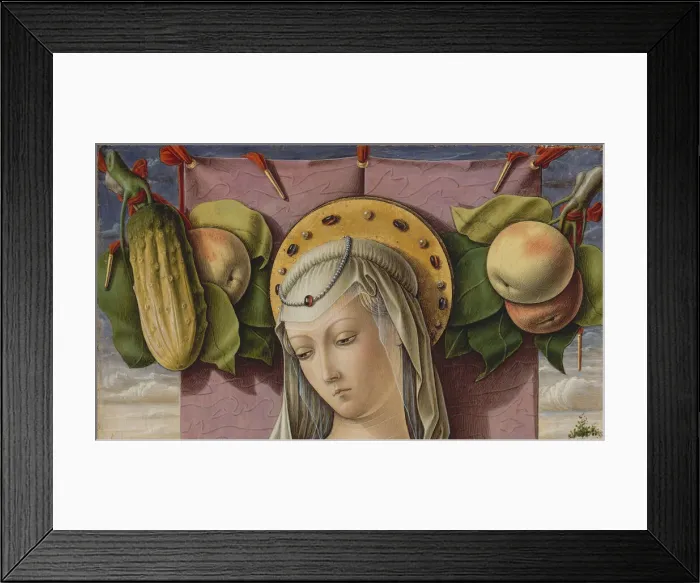 Framed Print : Madonna and Child, ca. 1480. Creator: Carlo Crivelli Framed Print : Madonna and Child, ca. 1480. Creator: Carlo Crivelli