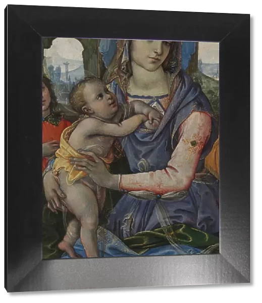 Madonna and Child with Saint Joseph and an Angel. Creator: Raffaellino del Garbo