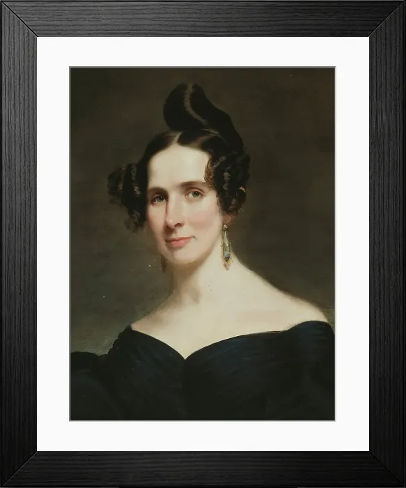 Framed Print : Mrs. James Mackie, 1830 / 40. Creators: Samuel Lovett Waldo, William Jewett Framed Print : Mrs. James Mackie, 1830 / 40. Creators: Samuel Lovett Waldo, William Jewett