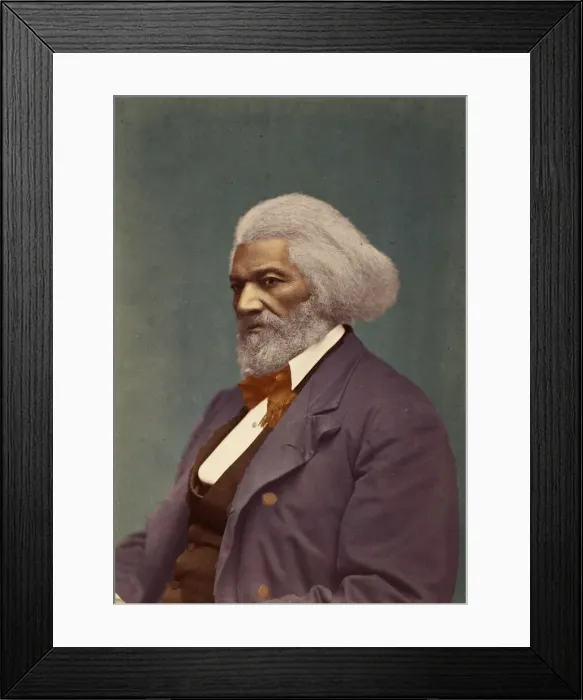 Framed Print : Frederick Douglass, ca. 1880. Creator: Mathew Brady Framed Print : Frederick Douglass, ca. 1880. Creator: Mathew Brady