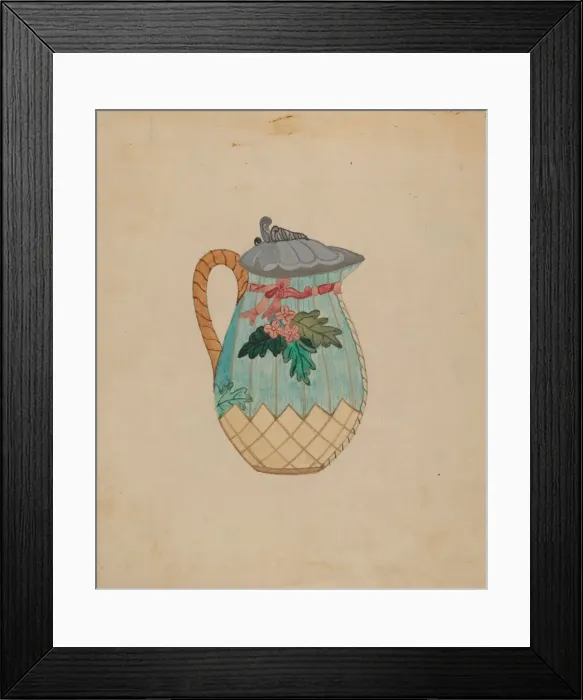 Framed Print : Pitcher, 1935 / 1942. Creator: Genevieve Sherlock Framed Print : Pitcher, 1935 / 1942. Creator: Genevieve Sherlock
