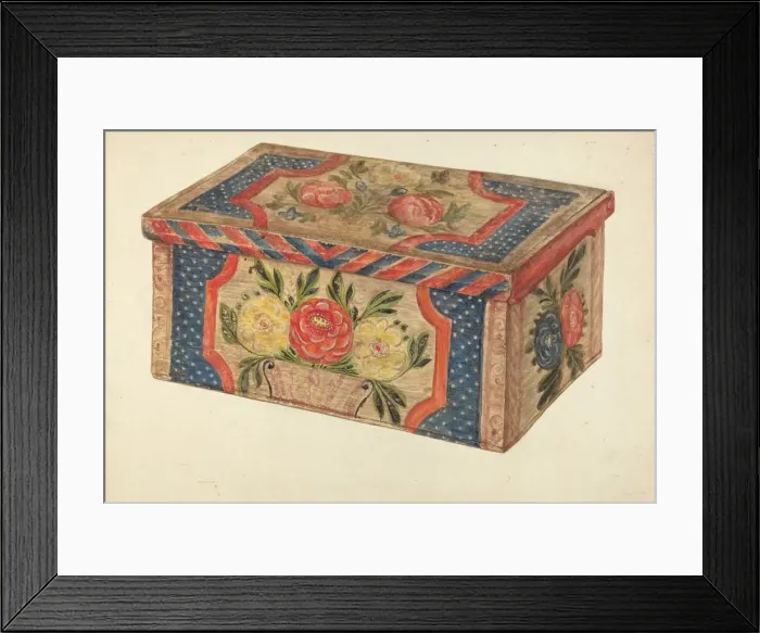 Framed Print : Utility Box, c. 1953. Creator: Christabel Scrymser Framed Print : Utility Box, c. 1953. Creator: Christabel Scrymser