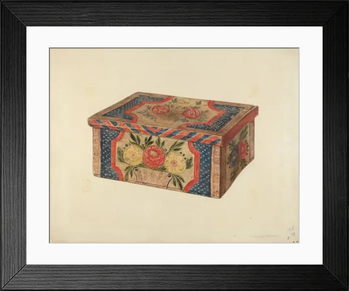 Framed Print : Utility Box, c. 1939. Creator: Christabel Scrymser Framed Print : Utility Box, c. 1939. Creator: Christabel Scrymser