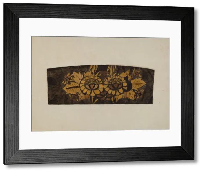 Framed Print : Boston Rocker, c. 1940. Creator: Genevieve Sherlock Framed Print : Boston Rocker, c. 1940. Creator: Genevieve Sherlock