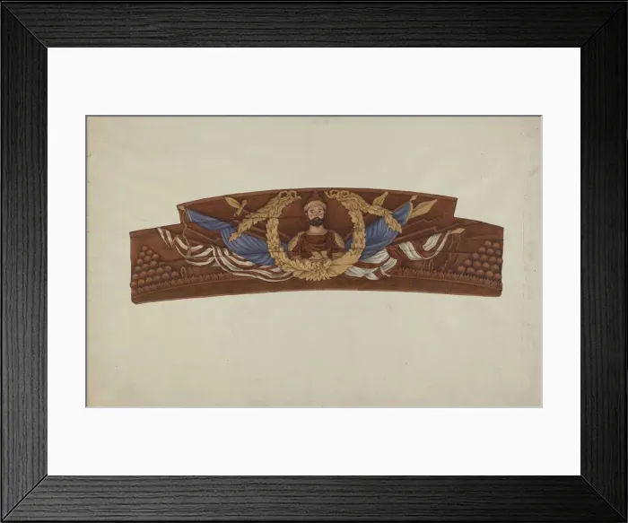 Framed Print : Stern Piece, c. 1936. Creator: Ingrid Selmer-Larsen Framed Print : Stern Piece, c. 1936. Creator: Ingrid Selmer-Larsen