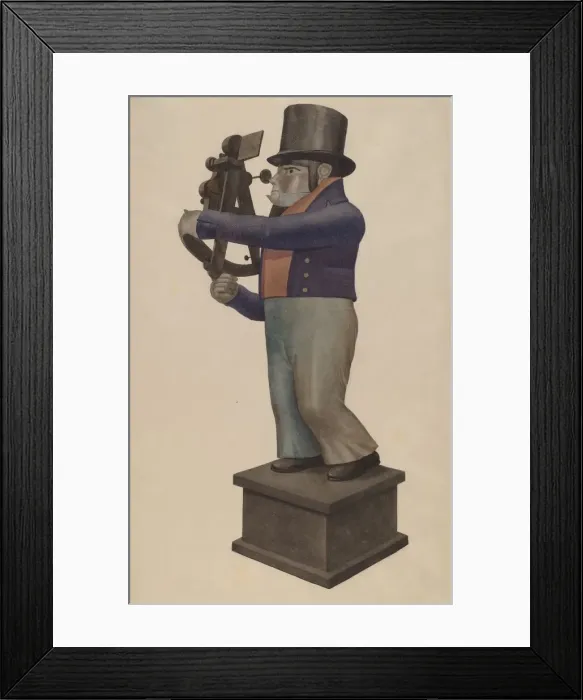 Framed Print : The Navigator, 1935 / 1942. Creator: Ingrid Selmer-Larsen Framed Print : The Navigator, 1935 / 1942. Creator: Ingrid Selmer-Larsen