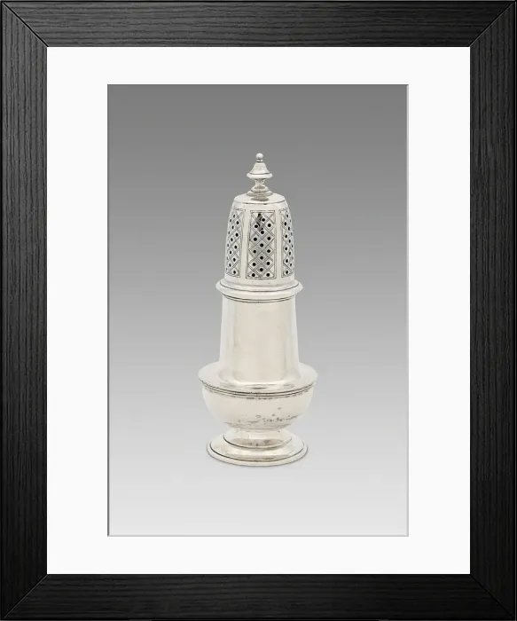 Framed Print : Caster, 1760 / 75. Creator: John Gardiner Framed Print : Caster, 1760 / 75. Creator: John Gardiner