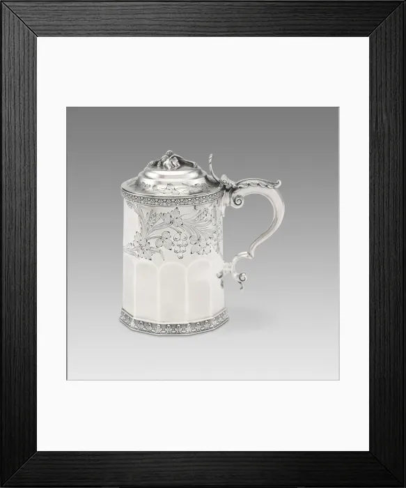 Framed Print : Tankard, c. 1868 / 74. Creator: Kidney & Johnson Framed Print : Tankard, c. 1868 / 74. Creator: Kidney & Johnson