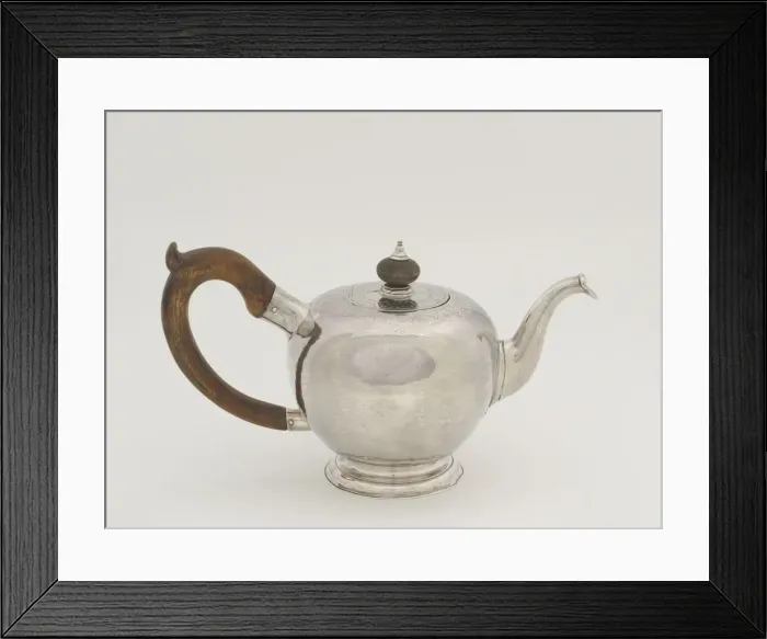 Framed Print : Teapot, 1740  /  55. Creator: Jacob Hurd