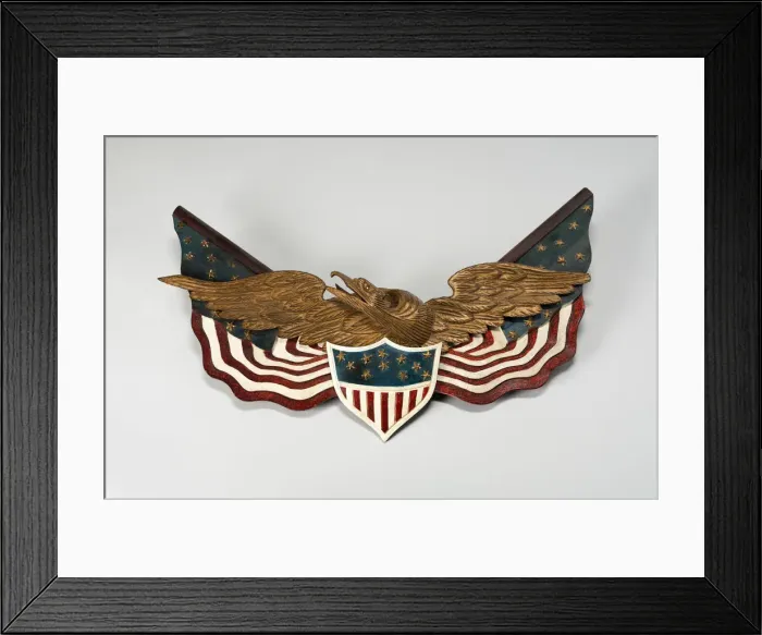 Framed Print : Eagle, c. 1890. Creator: John Halley Bellamy Framed Print : Eagle, c. 1890. Creator: John Halley Bellamy