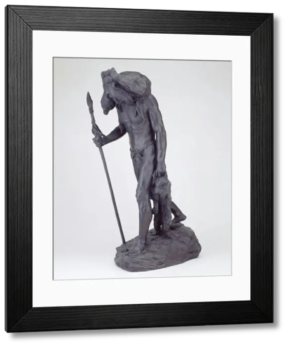Framed Print : Return from the Hunt, by 1908. Creator: John J. Boyle Framed Print : Return from the Hunt, by 1908. Creator: John J. Boyle