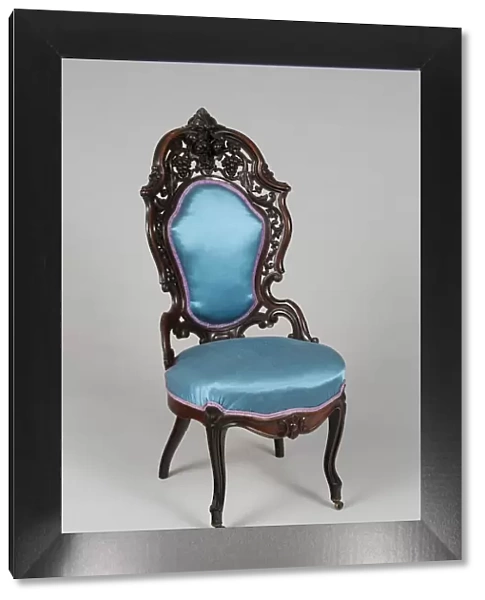 Side Chair, 1856  /  65. Creator: John and Joseph W. Meeks Company