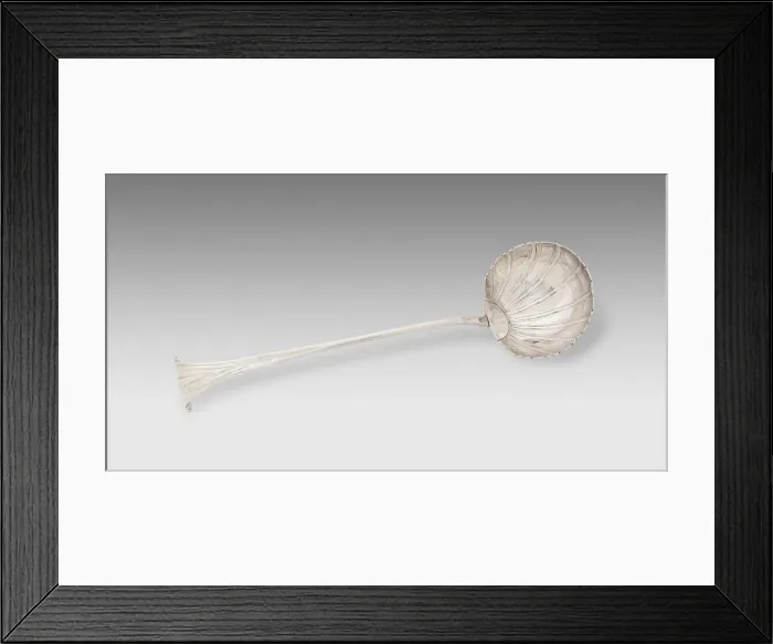 Framed Print : Ladle, 1765 / 75. Creator: Joseph Richardson Framed Print : Ladle, 1765 / 75. Creator: Joseph Richardson