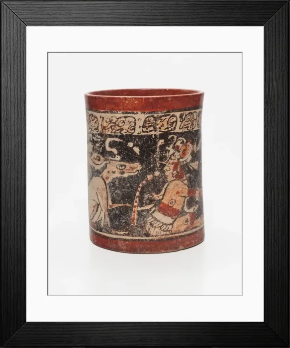 Framed Print : Vessel, A. D. 600 / 800. Creator: Unknown Framed Print : Vessel, A. D. 600 / 800. Creator: Unknown
