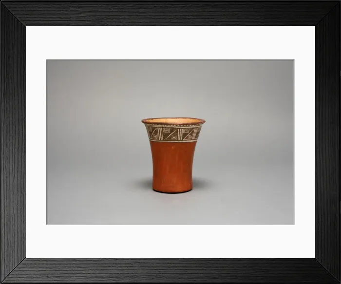 Framed Print : Drinking Vessel (Kero), A. D. 1100 / 1200. Creator: Unknown Framed Print : Drinking Vessel (Kero), A. D. 1100 / 1200. Creator: Unknown