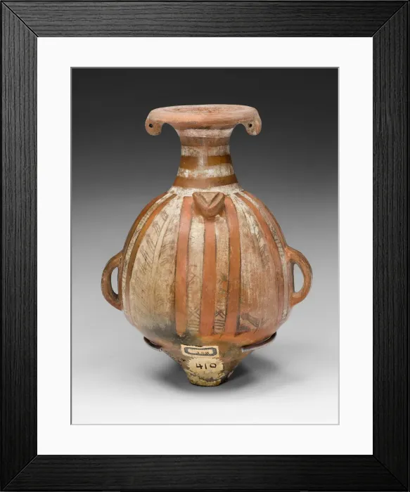 Framed Print : Miniature Ceremonial Vessel (Aryballos), A. D. 1450 / 1532. Creator: Unknown Framed Print : Miniature Ceremonial Vessel (Aryballos), A. D. 1450 / 1532. Creator: Unknown