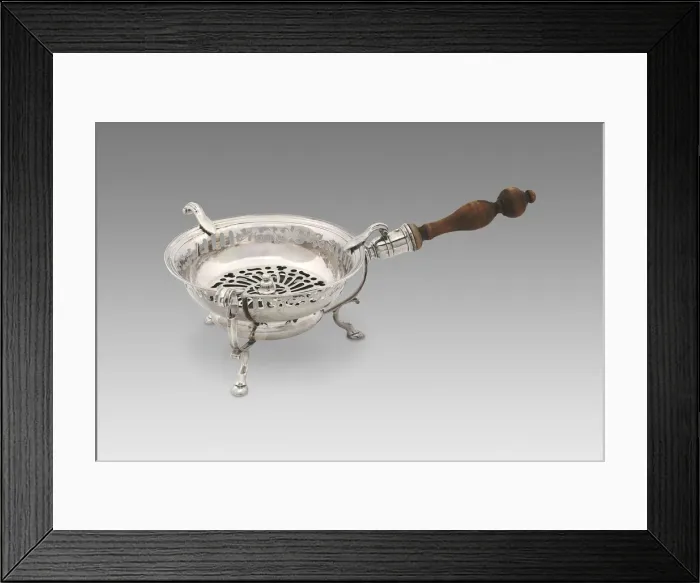 Framed Print : Chafing Dish, c. 1730. Creator: John Burt Framed Print : Chafing Dish, c. 1730. Creator: John Burt
