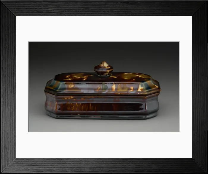 Framed Print : Toilet Box, 1849 / 52. Creator: Lyman Fenton & Co Framed Print : Toilet Box, 1849 / 52. Creator: Lyman Fenton & Co
