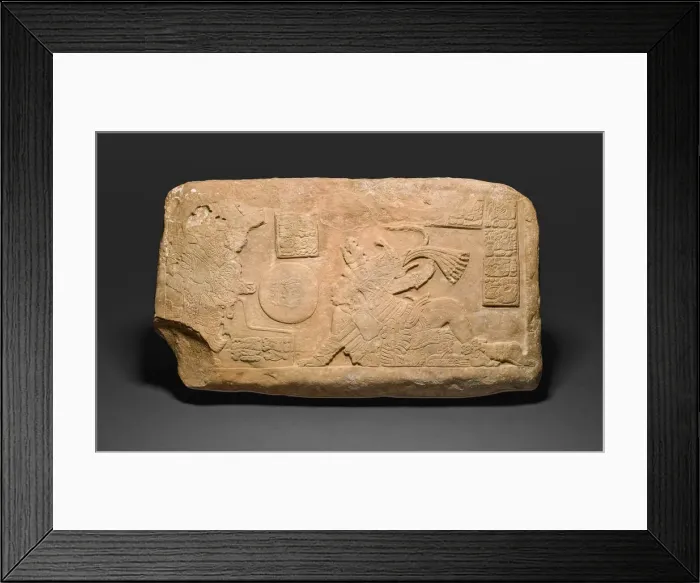 Framed Print : Ballplayer Panel, A. D. 700 / 800. Creator: Unknown Framed Print : Ballplayer Panel, A. D. 700 / 800. Creator: Unknown