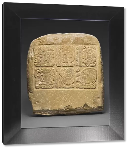 Hieroglyphic Panel, A. D. 650  /  800. Creator: Unknown