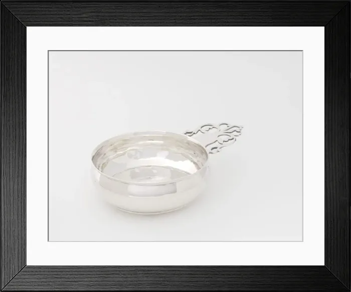 Framed Print : Porringer, 1705 / 25. Creator: John Dixwell Framed Print : Porringer, 1705 / 25. Creator: John Dixwell