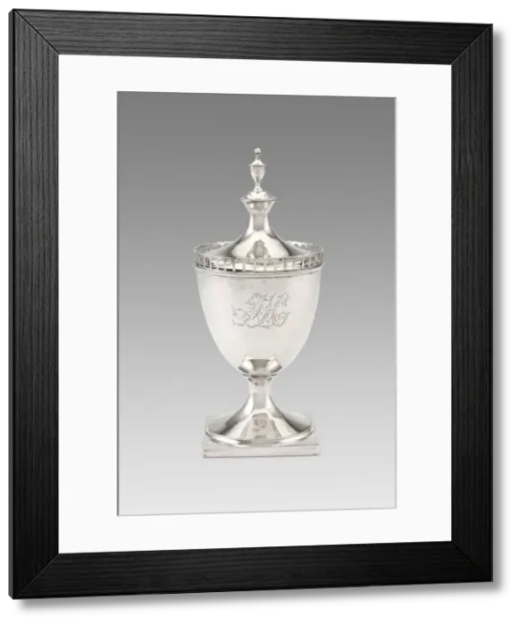 Framed Print : Sugar Basin, 1795 / 1820. Creator: Joseph Shoemaker Framed Print : Sugar Basin, 1795 / 1820. Creator: Joseph Shoemaker