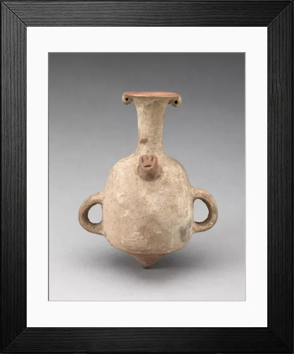 Framed Print : Miniature Aryballos, A. D. 1450 / 1532. Creator: Unknown Framed Print : Miniature Aryballos, A. D. 1450 / 1532. Creator: Unknown