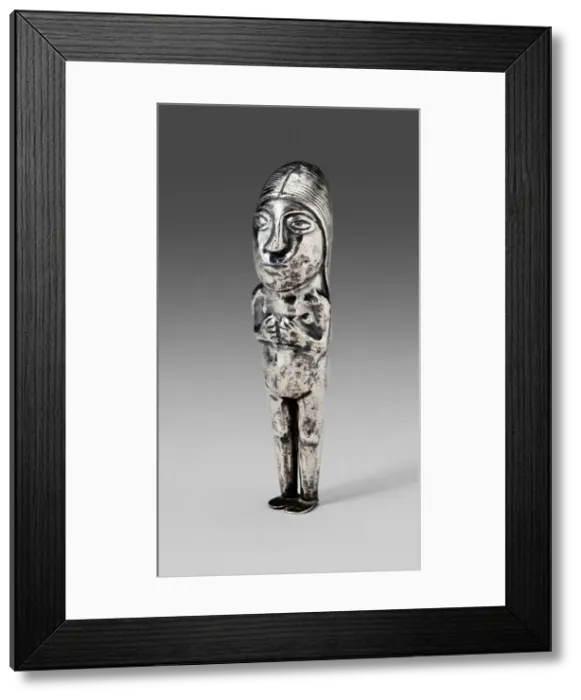 Framed Print : Female Figurine, A. D. 1450 / 1532. Creator: Unknown Framed Print : Female Figurine, A. D. 1450 / 1532. Creator: Unknown