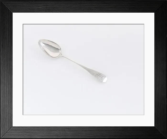 Framed Print : Teaspoon, c. 1805 / 15. Creator: Isaac Hutton Framed Print : Teaspoon, c. 1805 / 15. Creator: Isaac Hutton