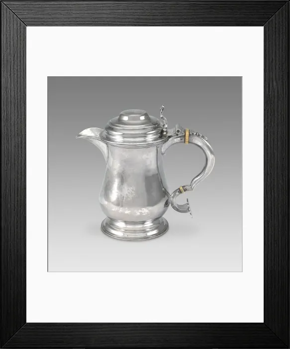 Framed Print : Tankard, 1755 / 65. Creator: John Bayly Framed Print : Tankard, 1755 / 65. Creator: John Bayly