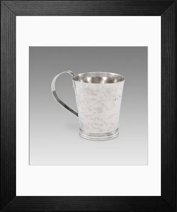 Framed Print : Cup, 1764 / 75. Creator: Joseph Loring Framed Print : Cup, 1764 / 75. Creator: Joseph Loring