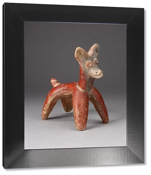Miniature Figure of a Standing Deer, 100 B. C.  /  A. D. 300. Creator: Unknown
