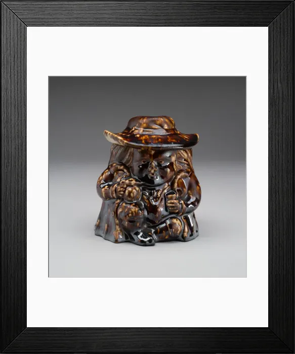 Framed Print : Snuff Jar, 1849 / 52. Creator: Lyman Fenton & Co Framed Print : Snuff Jar, 1849 / 52. Creator: Lyman Fenton & Co