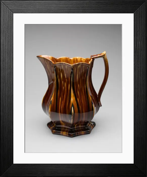 Framed Print : Pitcher, 1849 / 52. Creator: Lyman Fenton & Co Framed Print : Pitcher, 1849 / 52. Creator: Lyman Fenton & Co