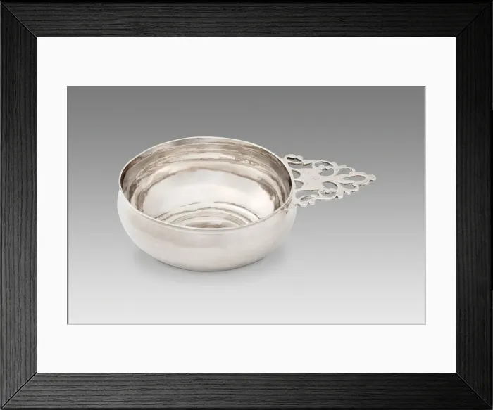 Framed Print : Porringer, 1726 / 71. Creator: Philip Syng Framed Print : Porringer, 1726 / 71. Creator: Philip Syng