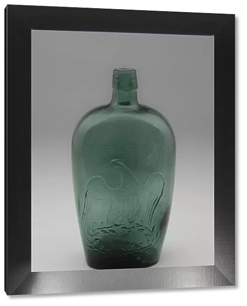 Flask, 1860  /  66. Creator: New London Glassworks