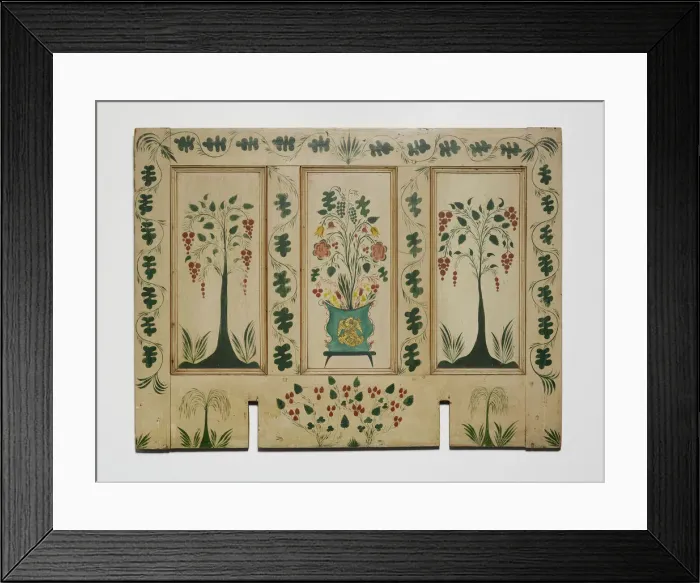 Framed Print : Fireboard, c. 1820. Creator: Stimp Framed Print : Fireboard, c. 1820. Creator: Stimp