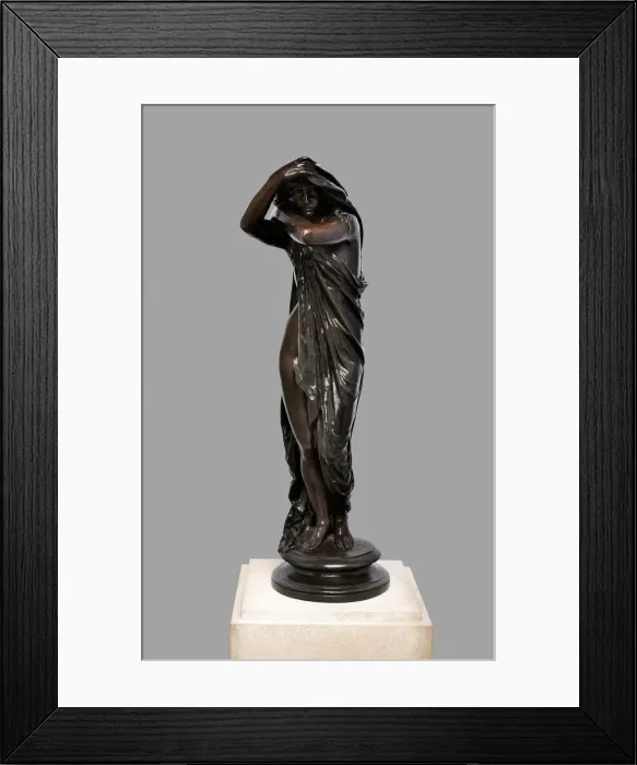 Framed Print : Twilight, Modeled and cast 1878. Creator: John Williams Foundry Framed Print : Twilight, Modeled and cast 1878. Creator: John Williams Foundry