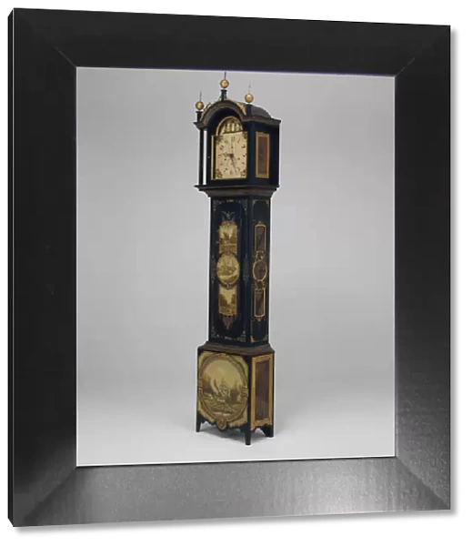 Tall Case Clock, 1820  /  84. Creators: Silas Hoadley, Uriah Dyer