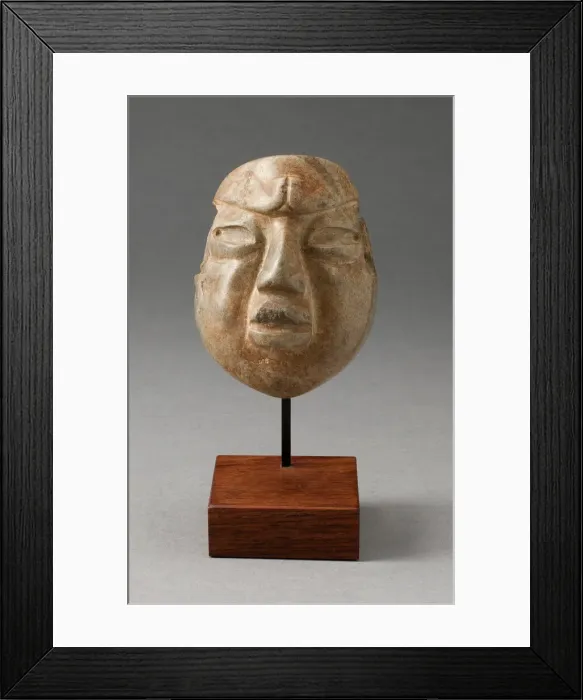 Framed Print : Mask, 200 B. C. / A. D. 300. Creator: Unknown Framed Print : Mask, 200 B. C. / A. D. 300. Creator: Unknown