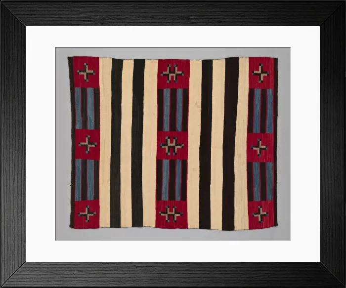 Framed Print : Chief Blanket (Third Phase), c. 1880. Creator: Unknown Framed Print : Chief Blanket (Third Phase), c. 1880. Creator: Unknown