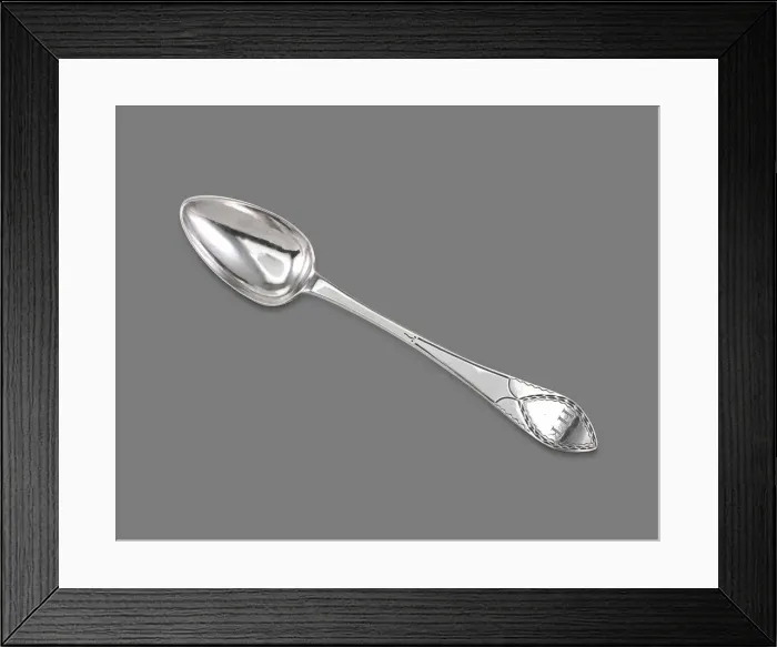 Framed Print : Spoon, 1790 / 1800. Creator: Saunders Pitman Framed Print : Spoon, 1790 / 1800. Creator: Saunders Pitman