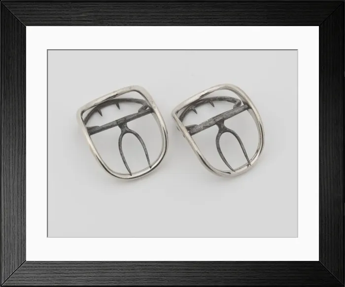 Framed Print : Shoe Buckles, 1775 / 1815. Creator: Richard Humphreys Framed Print : Shoe Buckles, 1775 / 1815. Creator: Richard Humphreys