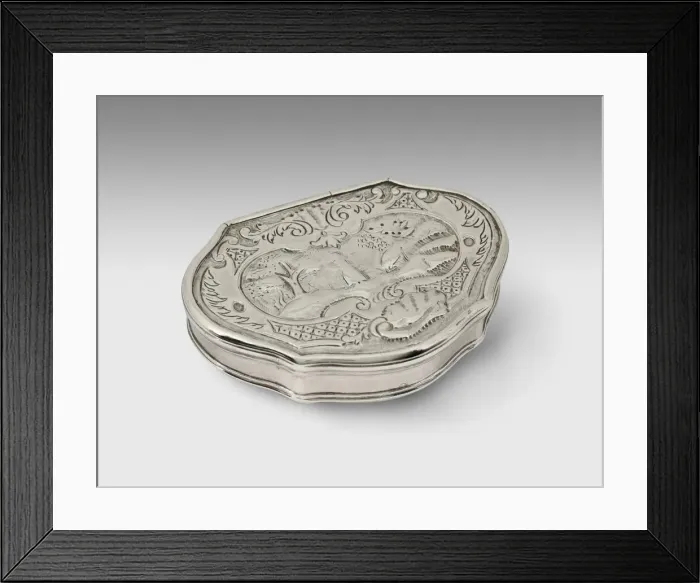 Framed Print : Snuff Box, 1752. Creator: Thomas Dane Framed Print : Snuff Box, 1752. Creator: Thomas Dane