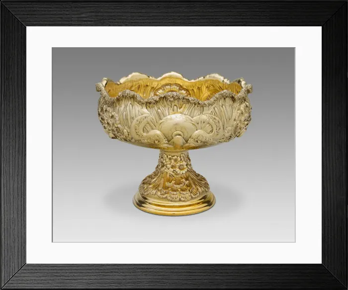 Framed Print : Bowl, 1883. Creator: Tiffany & Co Framed Print : Bowl, 1883. Creator: Tiffany & Co