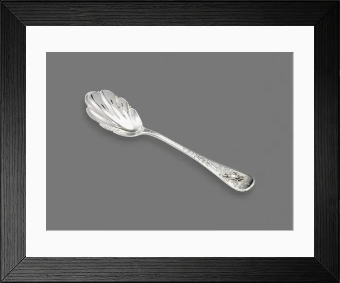 Framed Print : Sugar Spoon, 1870 / 75. Creator: Tiffany & Co Framed Print : Sugar Spoon, 1870 / 75. Creator: Tiffany & Co