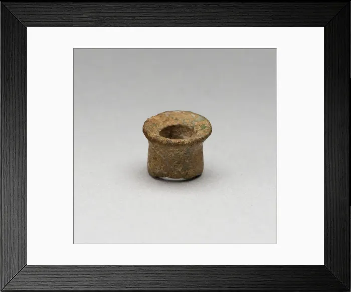 Framed Print : Earflare, Possibly 500 B. C. / A. D. 1000. Creator: Unknown Framed Print : Earflare, Possibly 500 B. C. / A. D. 1000. Creator: Unknown
