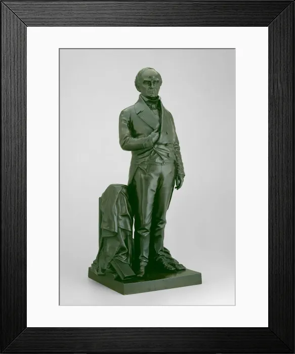 Framed Print : Daniel Webster, Modeled and cast 1853. Creator: Thomas Ball Framed Print : Daniel Webster, Modeled and cast 1853. Creator: Thomas Ball
