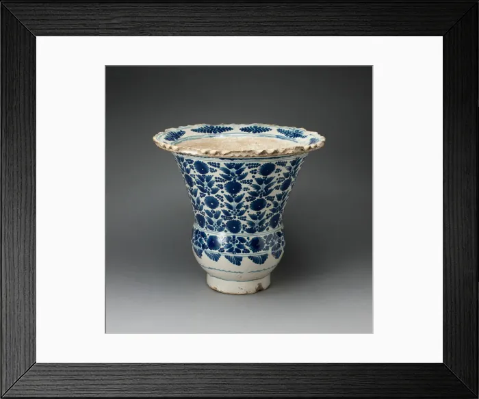Framed Print : Urn, 1675 / 1700. Creator: Unknown Framed Print : Urn, 1675 / 1700. Creator: Unknown