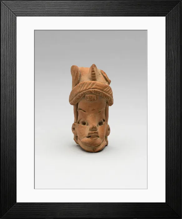 Framed Print : Head of a Female, c. 600 B. C. Creator: Unknown Framed Print : Head of a Female, c. 600 B. C. Creator: Unknown
